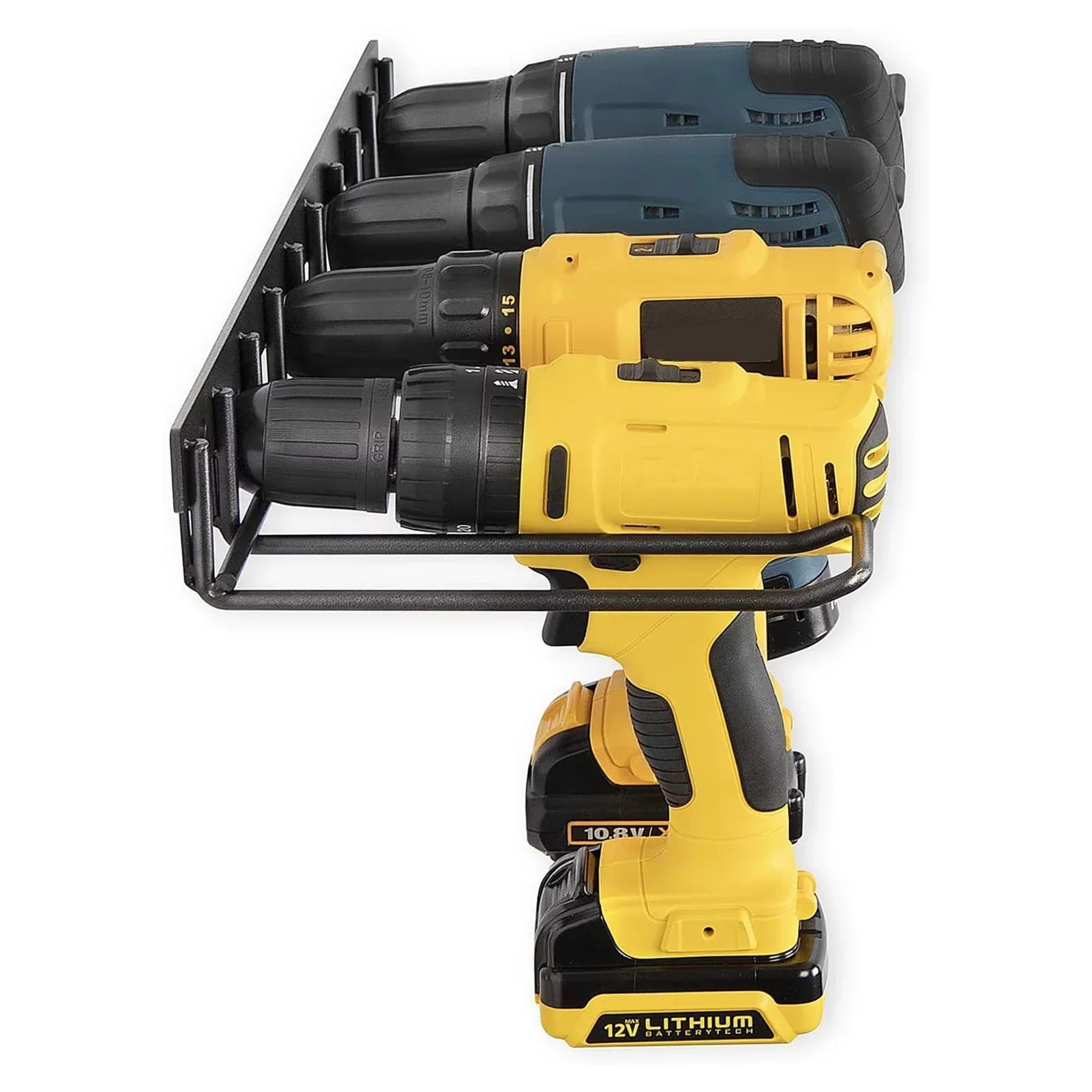 1-Layer 4-Sizelot Tool Sizehelf Tool Organizer Power Tool Sizetorage Organizer Rack Wall Mount Tool Holder For Cordless Drill And Power Tools Sizetorage Hanger Garage Sizetorage & Organization For Electric