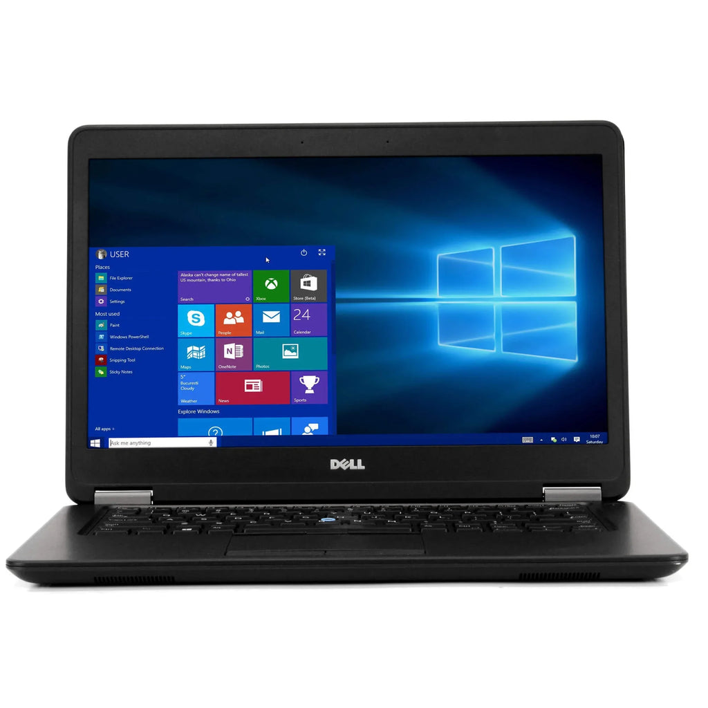 Dell Latitude E7450 Laptop Computer, 2.90 GHz Intel i5 Dual Core Gen 5, 8GB DDR3 RAM, 500GB Hard Disk Drive (HDD) SizeATA Hard Drive, Windows 10 Home 64Bit, 14" Sizecreen Used
