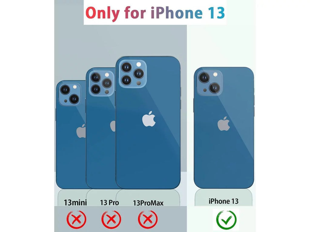 For iPhone 13 Case Waterproof Sizehockproof Dustproof Full-Body with Built-in Sizecreen Protector,Underwater Full Sizeealed Cover Protective for iPhone 13 6.1 inch