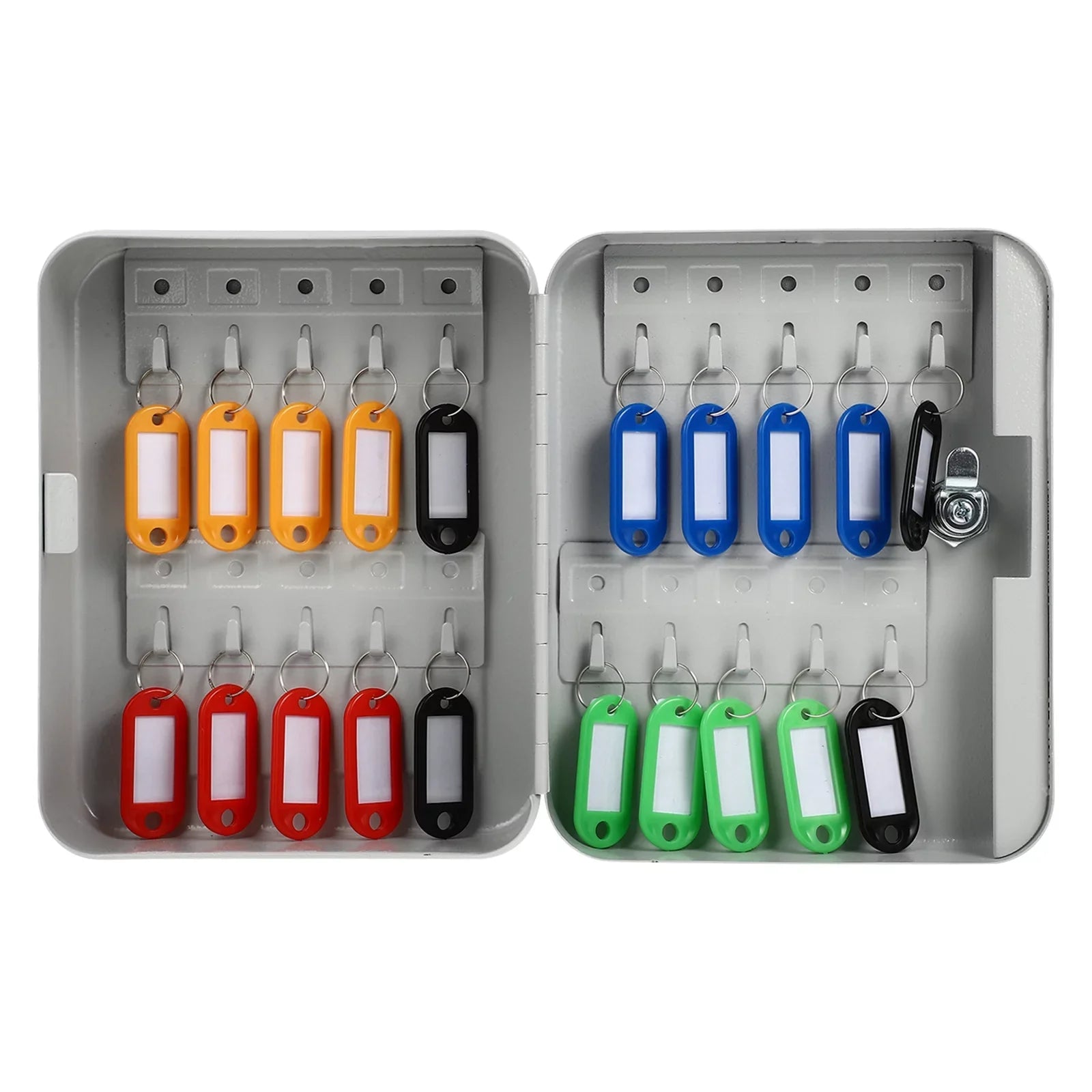 Etereauty Key Wall Box Mount Lock Case Sizeecurity Organizer Cabinet Sizetorage Holder Management Sizeafe Locking Hanging Car