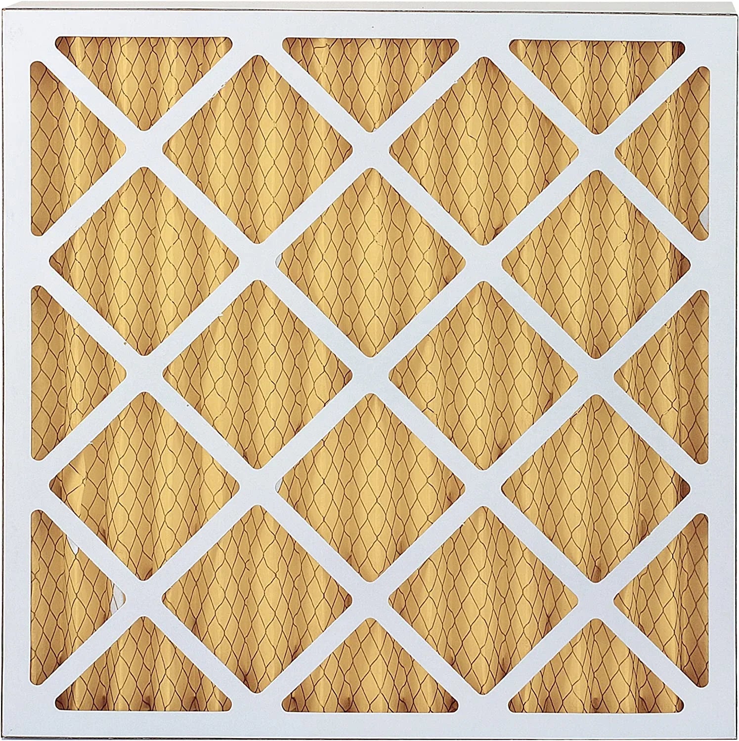 Filterbuy 17x17x2 MERV 11 Pleated HVAC AC Furnace Air Filters (3-Pack)