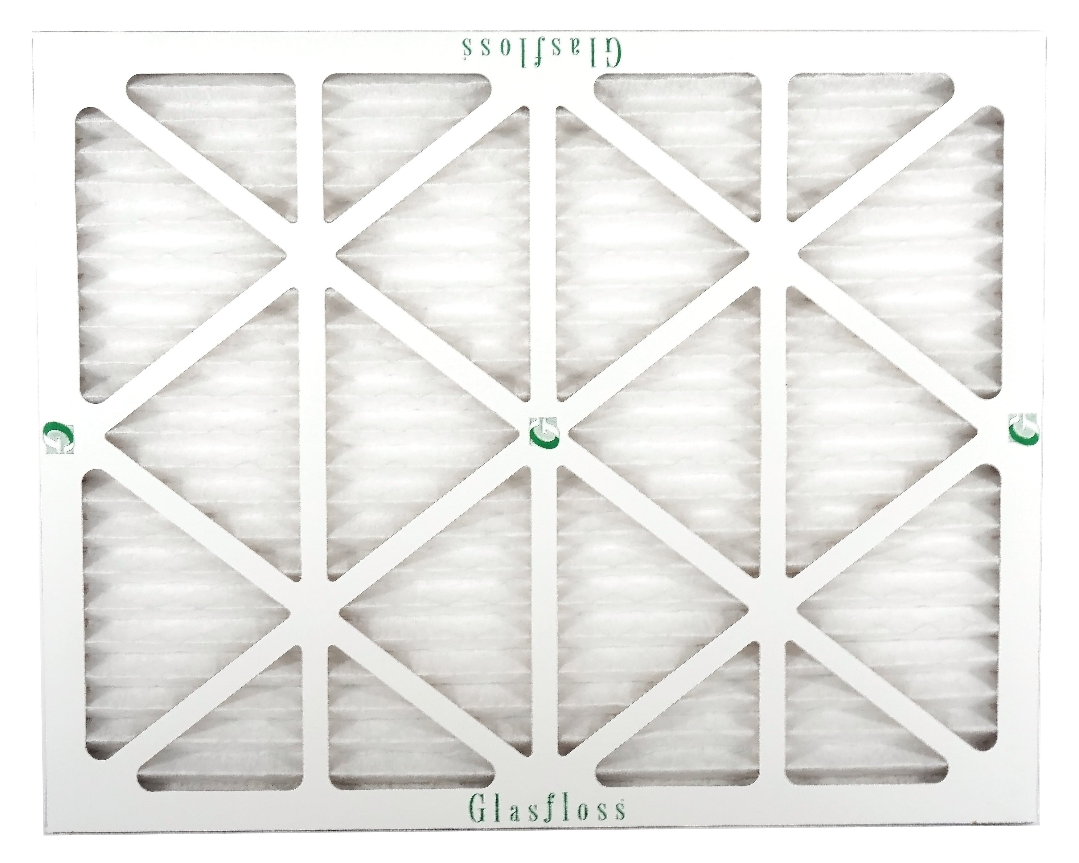 Glasfloss 14x22x1 - MERV 10 -Qty:12 - Furnace Air Filter - Made in USizeA (Actual Sizeize: 13.5 x 21.5x7/8 inch)