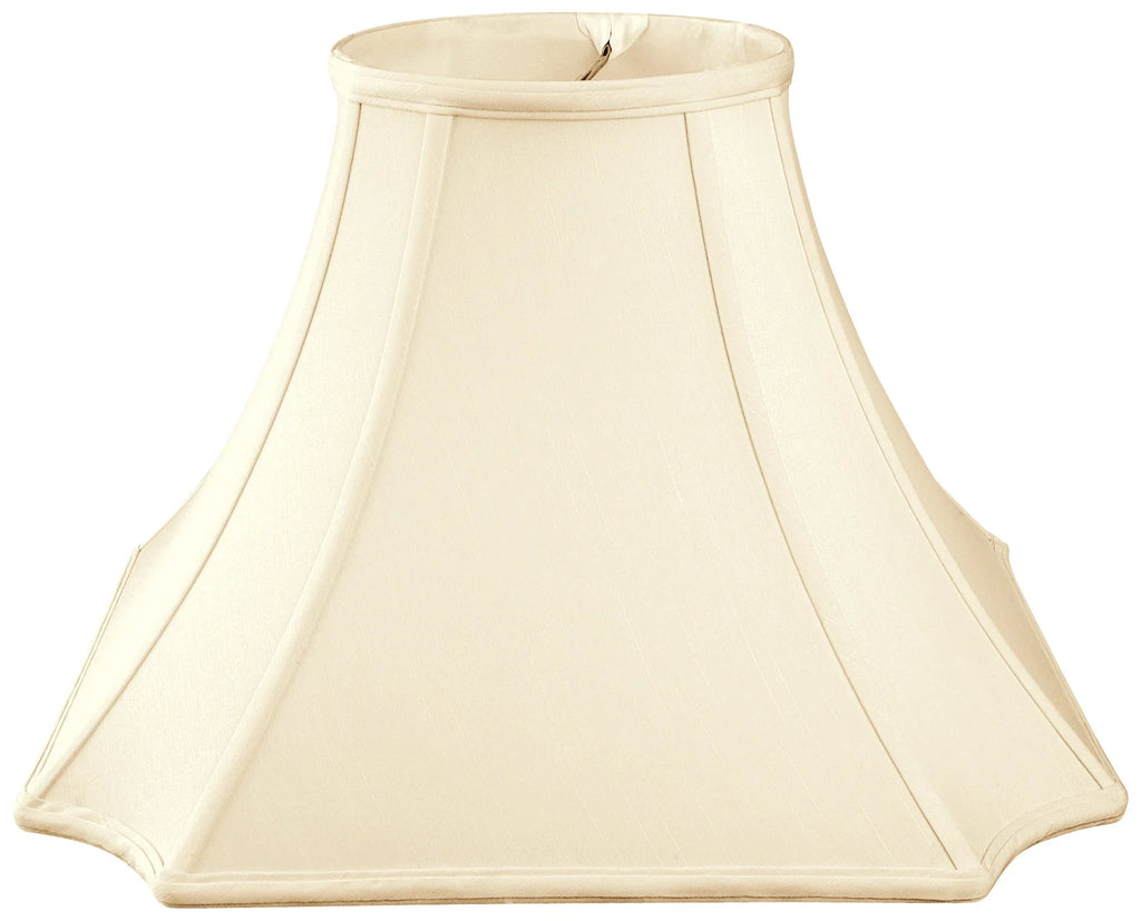 Royal Designs 10" Sizequare Inverted Cut Corner Lamp Sizehade Eggshell