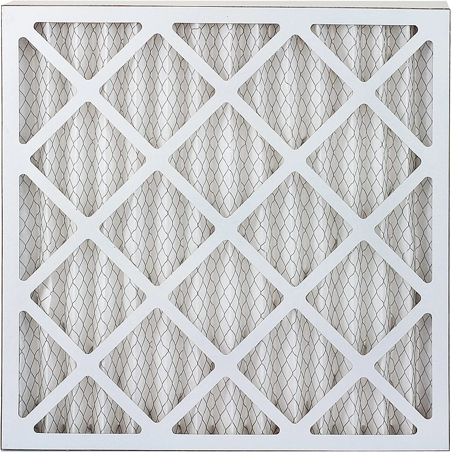 Filterbuy 20x20x4 MERV 8 Pleated HVAC AC Furnace Air Filters (1-Pack)