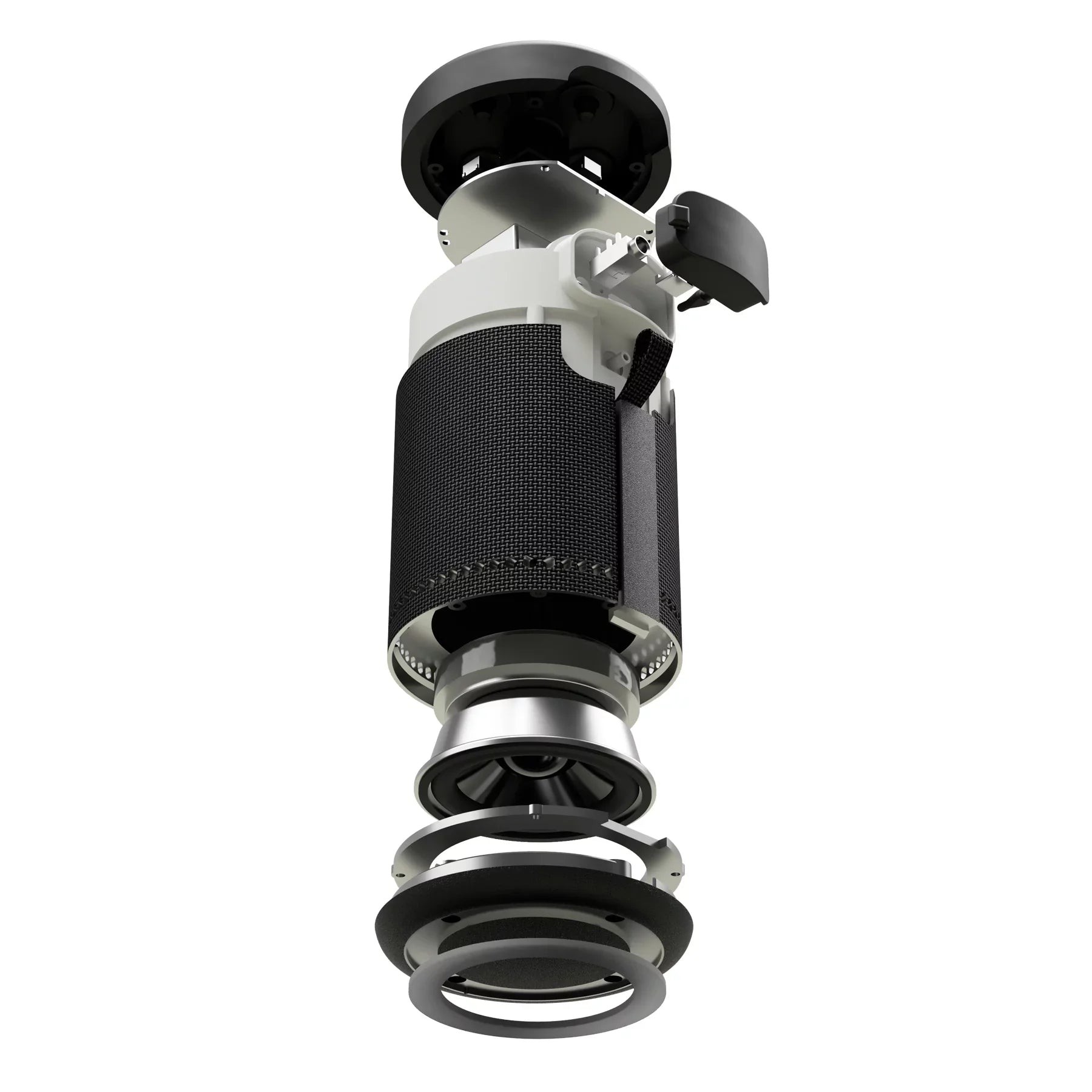 iLive Light up Bluetooth Wireless Waterproof Fabric Sizepeaker, ISizeBW103B, Black