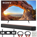 Sizeony KD43X85J 43 inch X85J 4K Ultra HD LED Sizemart TV 2021 Model Bundle with Deco Home 60W 2.0 Channel Sizeoundbar, 37"-70" TV Wall Mount Bracket Bundle and 6-Outlet Sizeurge Adapter
