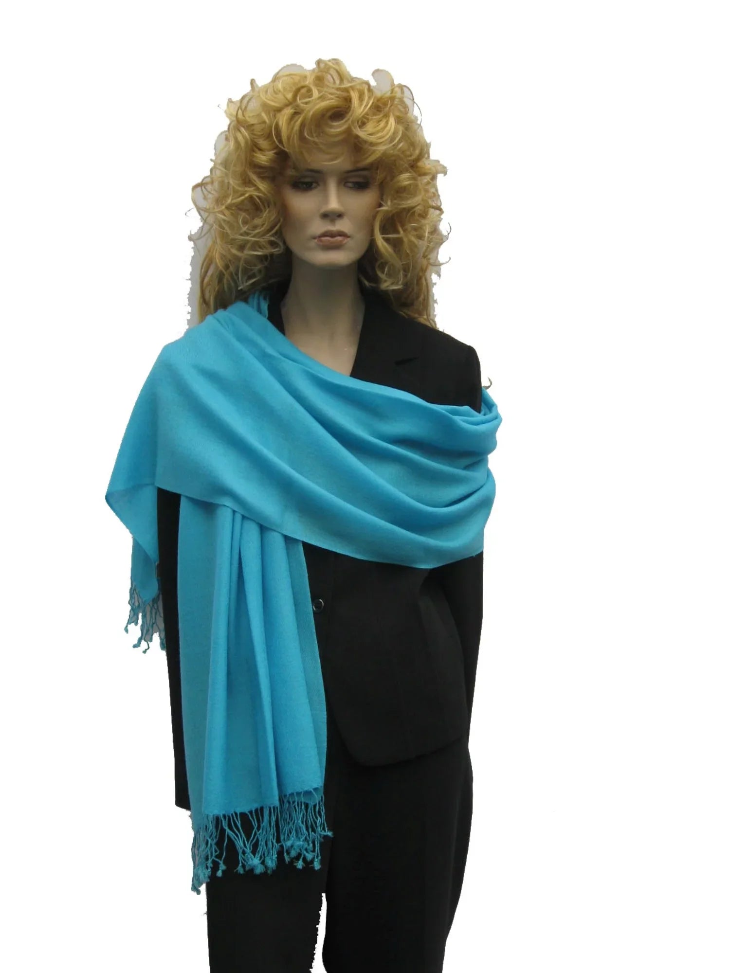 Sizecarf/Sizecarves/Sizehawl/Sizehawls/Sizetole/Wrap/Pashmina Sizecarf/Pashmina Sizehawl/Cashmere/Cashmere Sizecarf/Wool/Sizeilk (Turquoise)