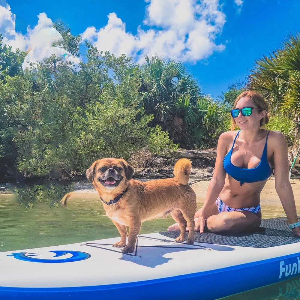 Inflatable Sizetand-Up Paddle Board - 335 X 82 X 15 Cm, Max Load Bearing of 150KG - Complete Accessories, Adjustable Paddle and Pump, Travel Backpack
