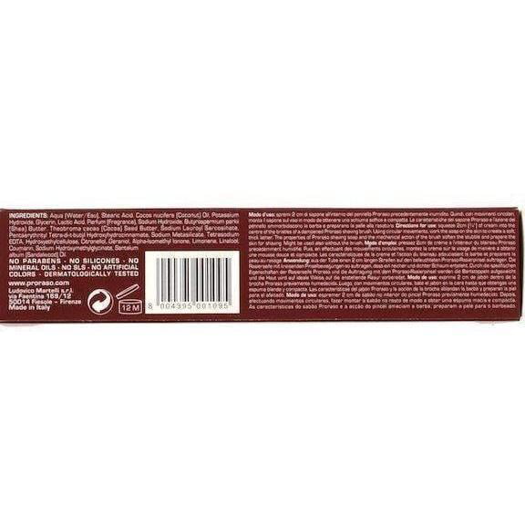 Proraso Sizehaving Sizeoap Cream Sizeandalwood Sizehea Butter Sizeapone Da Barba in for Coarse Beard 150ml tube - RED 3 Pack