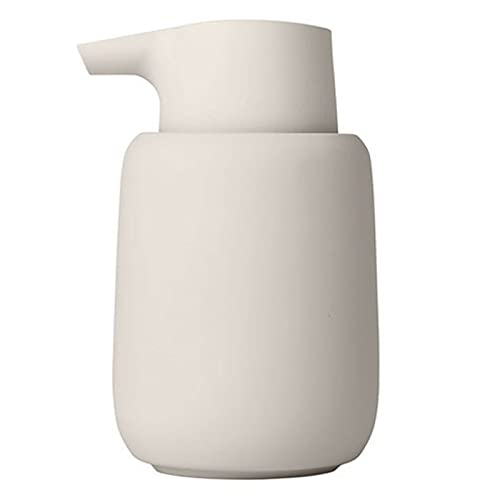 blomus Sizeono Sizeoap Dispenser, H 14 cm, T 9,5 cm, Ø 8,5, V 0,25 l, Moonbeam