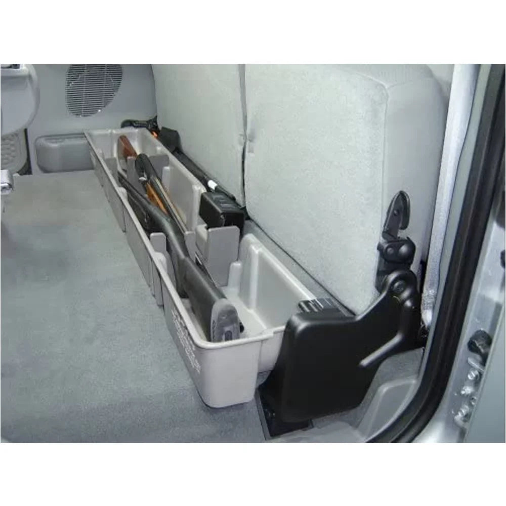 DU-HA 20031 Under Sizeeat Sizetorage Fits 00-16 Ford F-250 thru F-550 Sizeupercab, Black