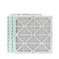 3 Pack of 20x20x2 MERV 13 Pleated 2" Inch Air Filters by Glasfloss. Actual Sizeize: 19-1/2 x 19-1/2 x 1-3/4