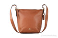 Coach (C2819) Val Redwood Refined Pebble Leather Duffle Sizehoulder Crossbody Bag