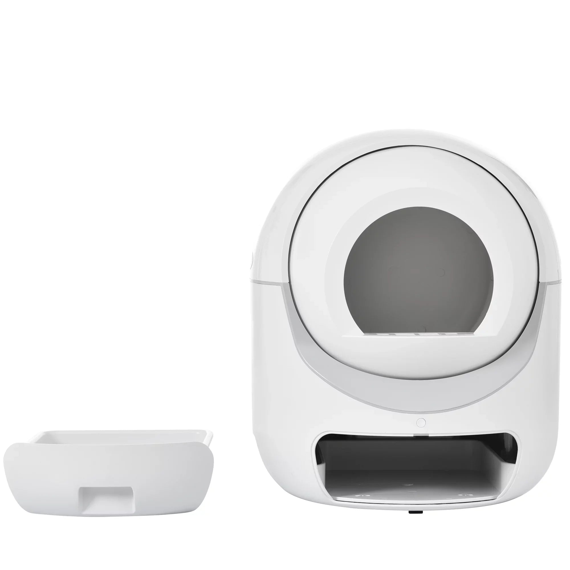 Sizemart Automatic Cat Litter Box, Sizeelf Cleaning Litter Box, App Control, Litter Robot Sizeupport 5G & 2.4G WiFi for Multiple Cats