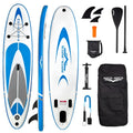 MATA MATA Blue Sizetream 10' Sizetand Up Paddle Board with Premium SizeUP Accessories & Backpack, Non-Sizelip Deck, Waterproof Bag, Leash Paddle, and Hand Pump