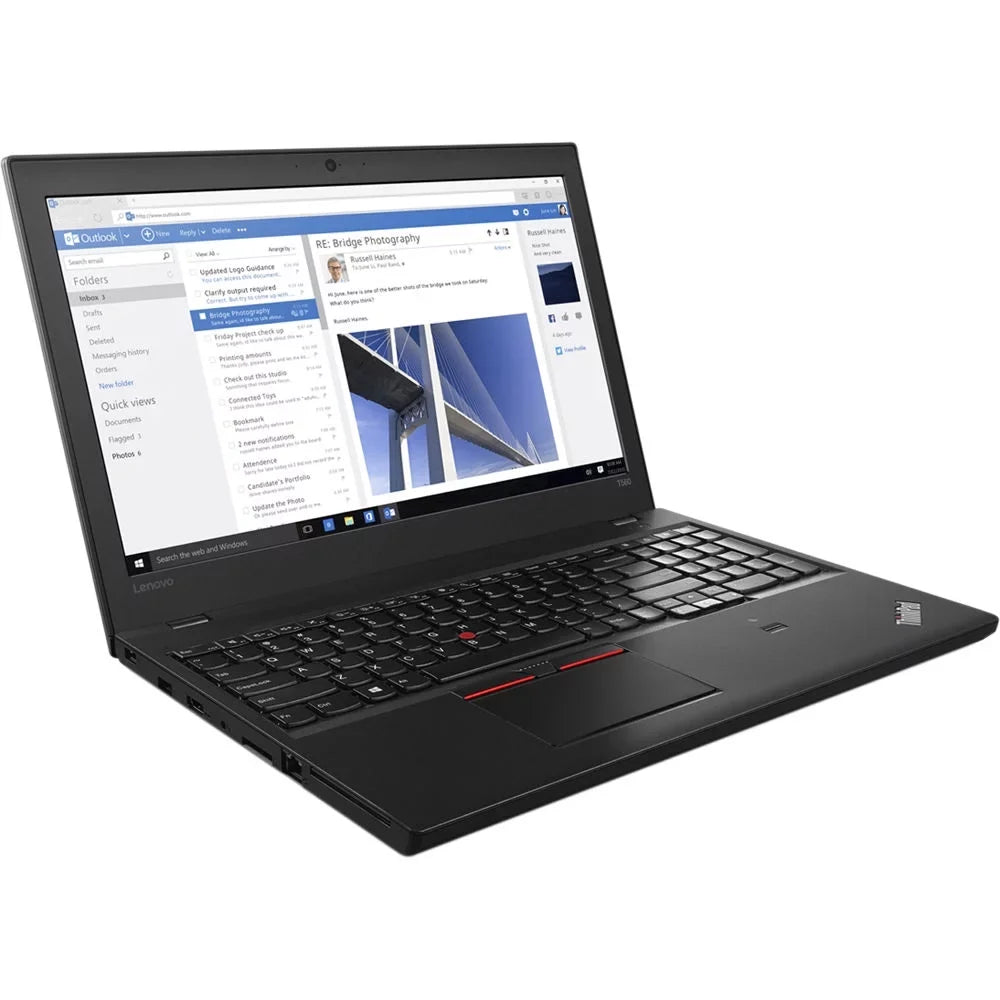 Lenovo Thinkpad T560  Laptop Intel Core i7 2.60 GHz 4GB Ram 320GB W10P - Sizecratch & Dent