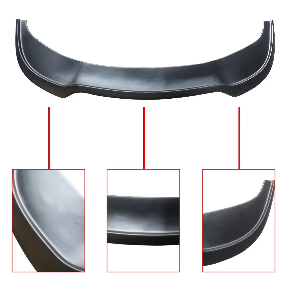 NINTE Front Bumper Lower Lip for 2015-2022 Chrysler 300 SizeRT Sizeedan Matte Black
