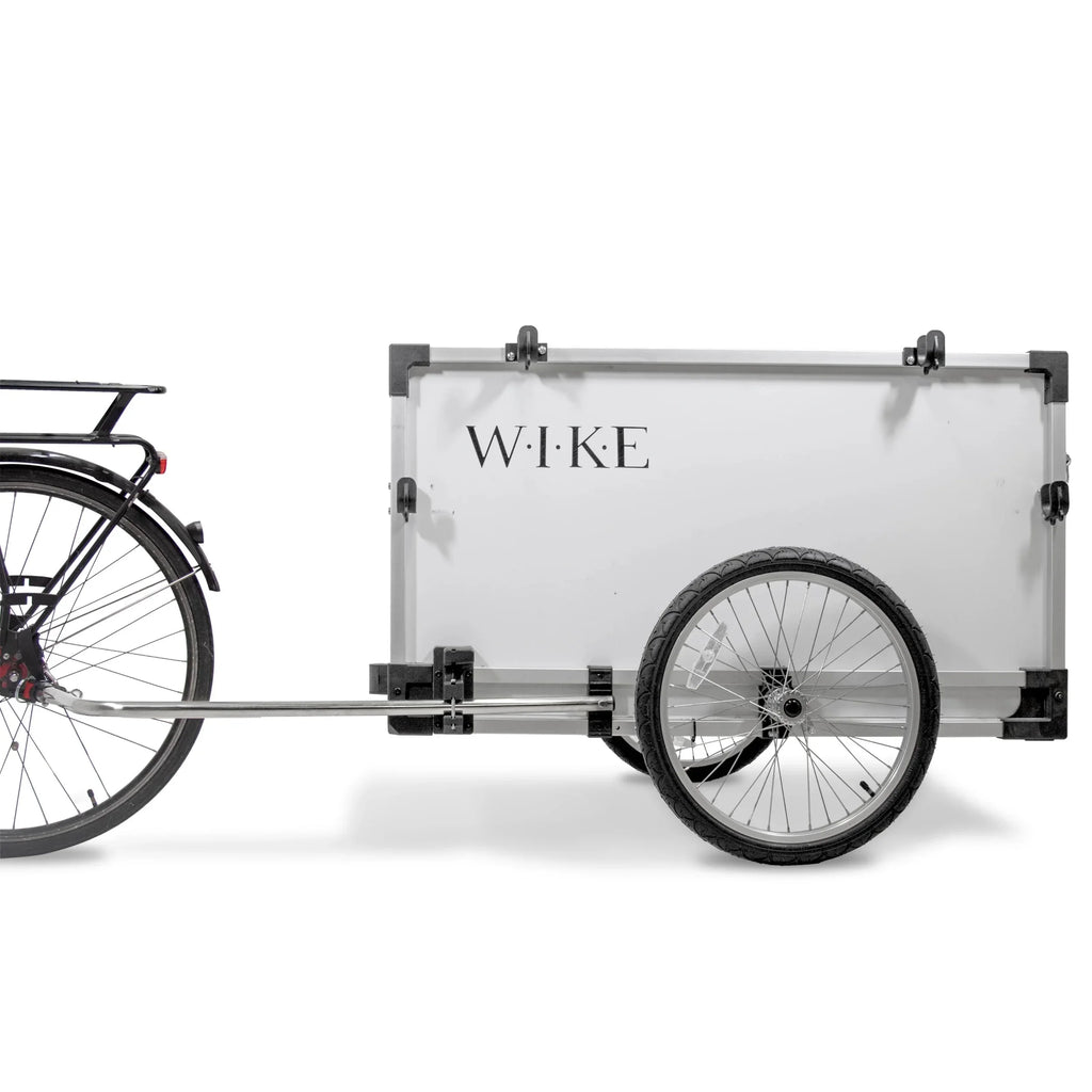 Wike Aluminum Landscaping  Utility Cargo Bike Trailer