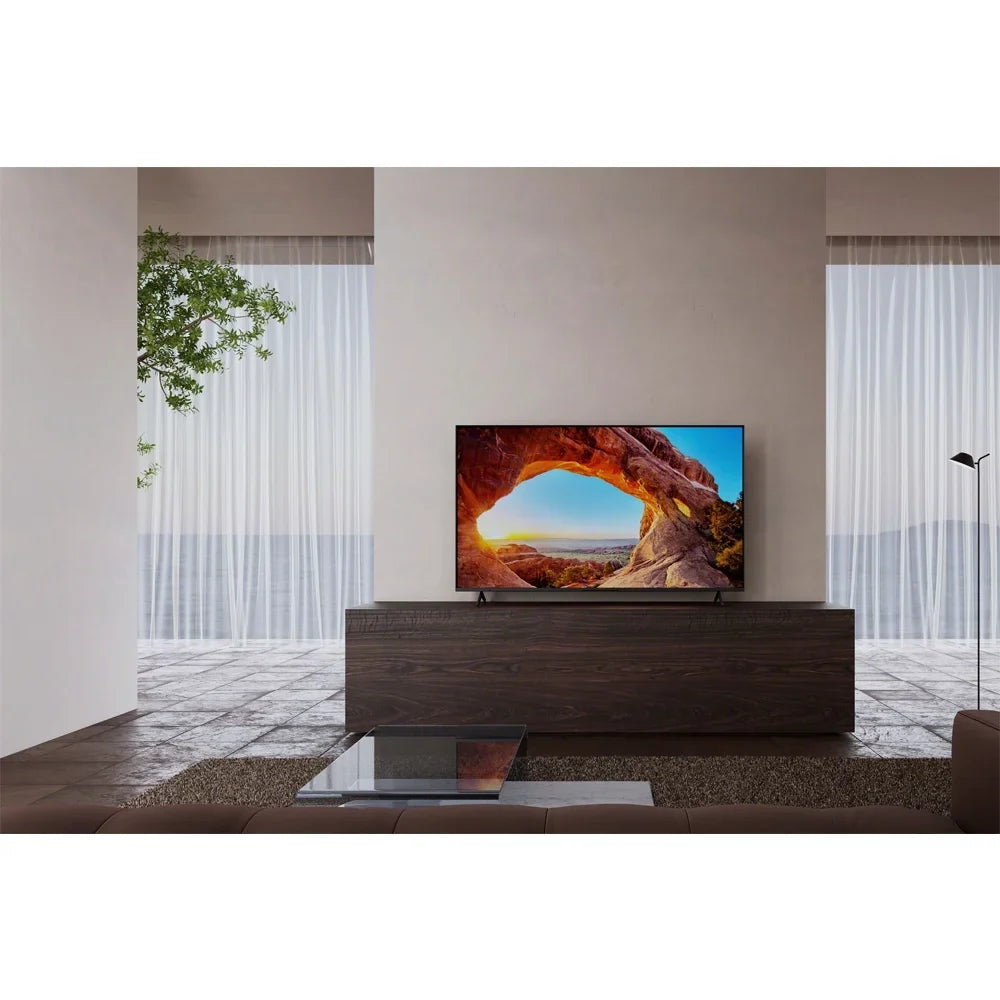 Sizeony KD43X85J 43 inch X85J 4K Ultra HD LED Sizemart TV 2021 Model Bundle with Deco Home 60W 2.0 Channel Sizeoundbar, 37"-70" TV Wall Mount Bracket Bundle and 6-Outlet Sizeurge Adapter