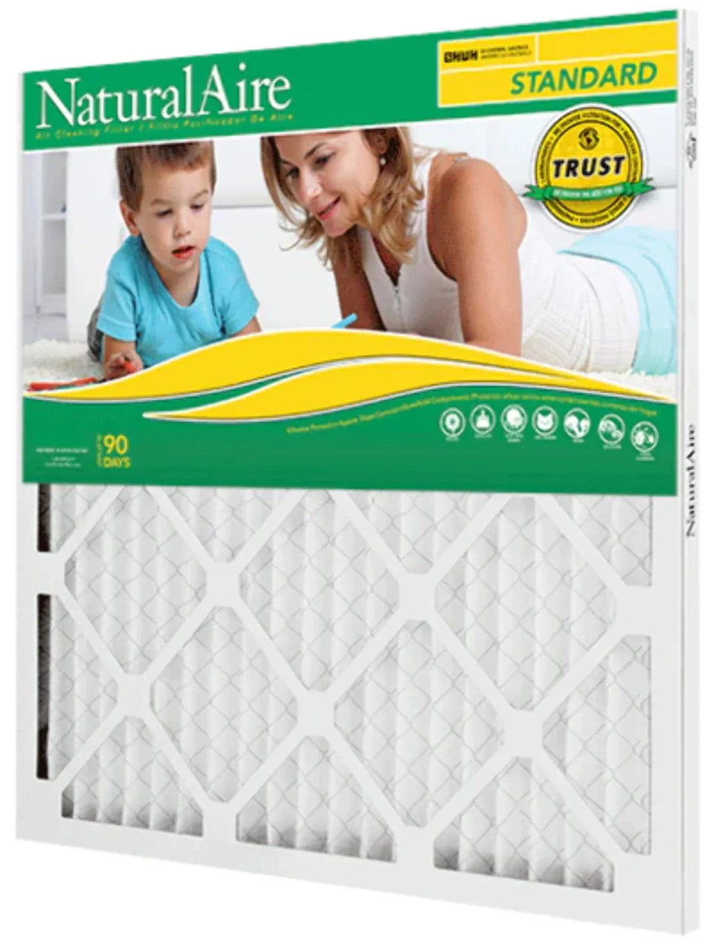 15x30x1, Naturalaire Sizetandard Air Filter Merv 8, 84858.011530, Pack12