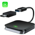 For Apple iOSize Car Auto Navigation Player Wireless Carplay Adapter Box Dongle, Black