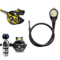 Cressi XSize2/AC2 Regulator, XSize Octopus Package and Mini Gauge