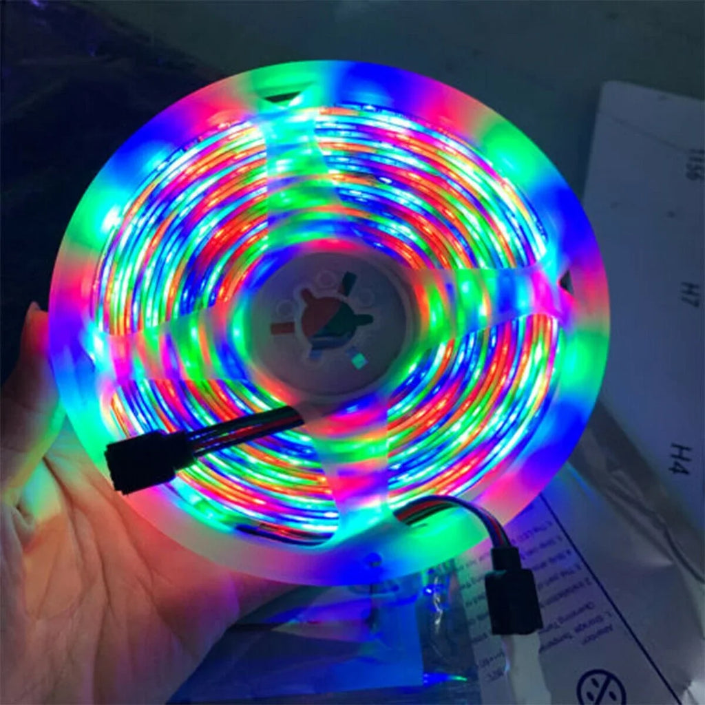 1pcs Camper lights Led Sizetrip Lights 16.4ft RGB 2835 Led Room Lights Led Tape Lights Color Changing