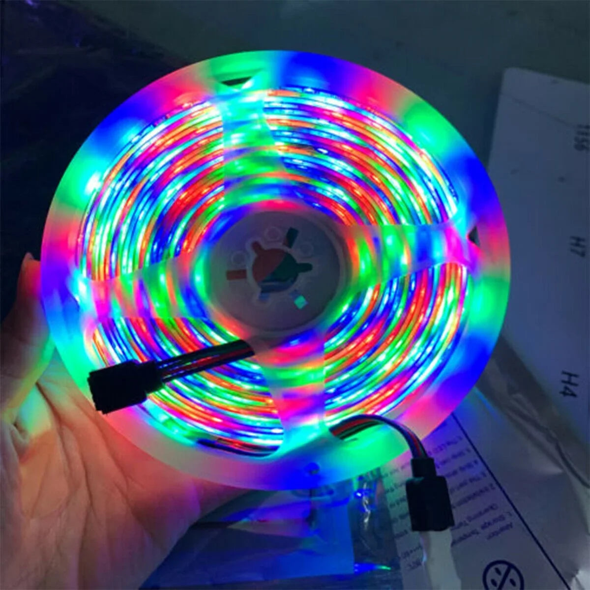 1pcs Camper lights Led Sizetrip Lights 16.4ft RGB 2835 Led Room Lights Led Tape Lights Color Changing