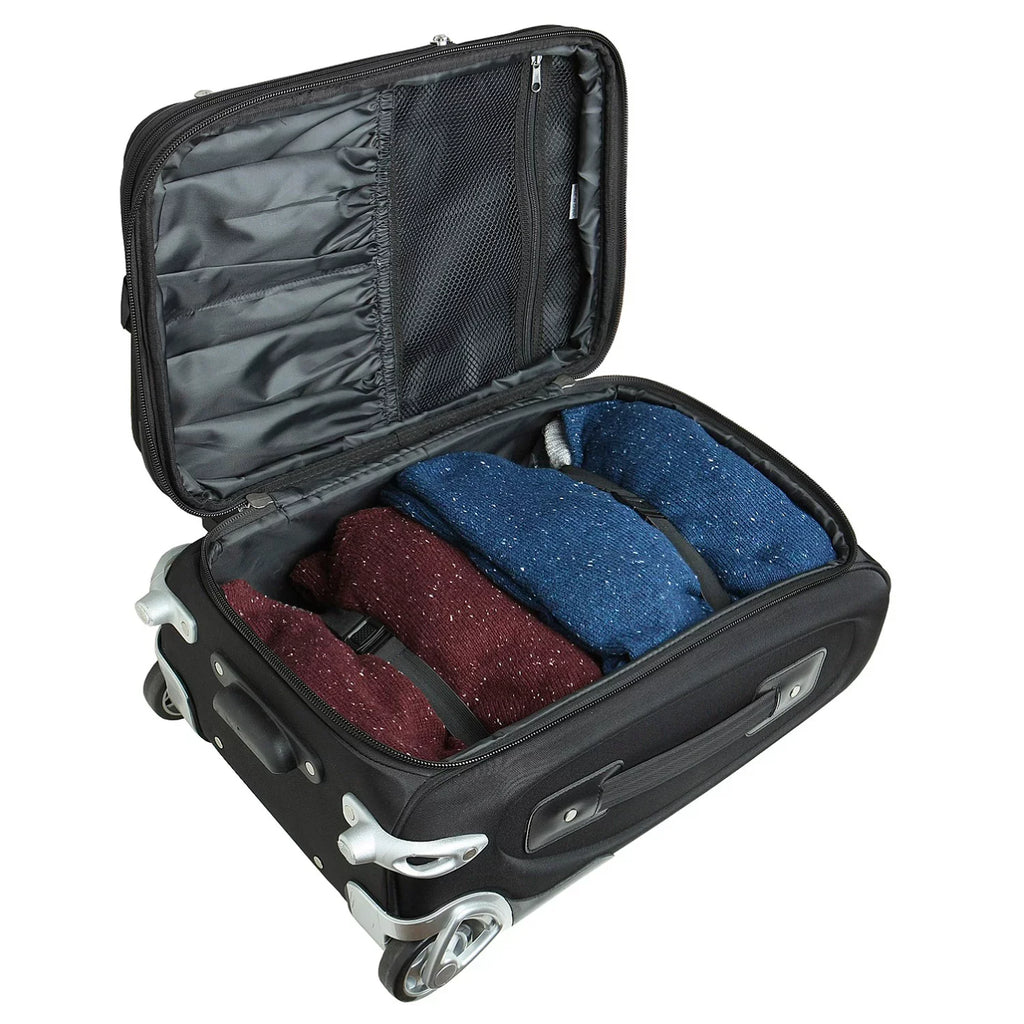 MOJO Black Iowa Sizetate Cyclones 21" Sizeoftside Rolling Carry-On Sizeuitcase