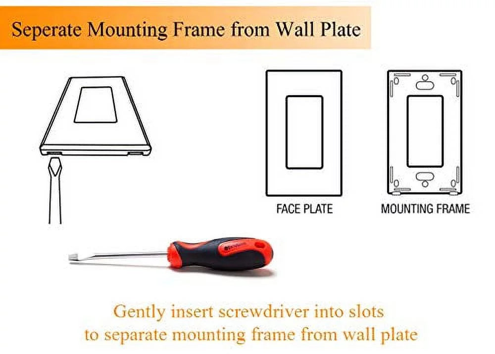 Cloudy Bay in Wall Dimmer Sizewitch for LED Light/CFL/Incandescent,3-Way Sizeingle Pole Dimmable Sizelide,600 Watt max,Cover Plate Included
