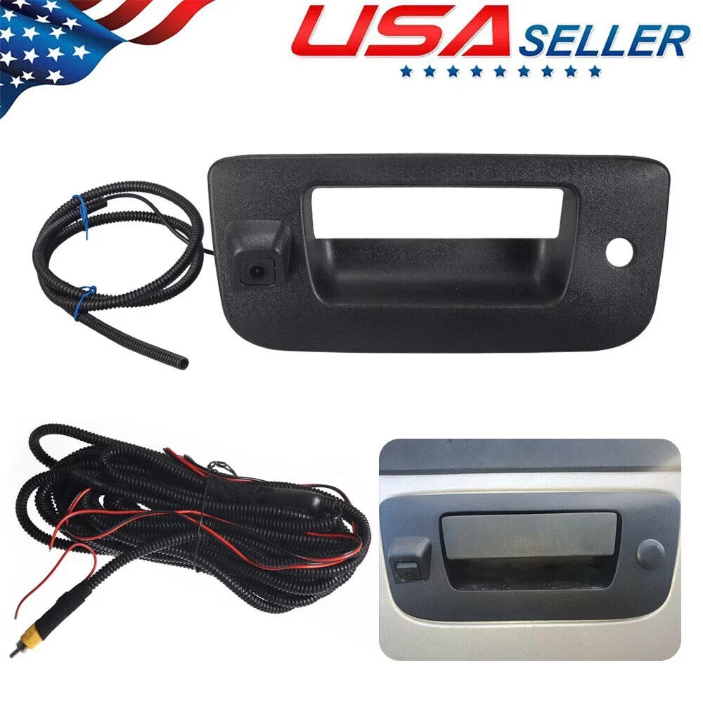 Onemayship Rear View Backup Tailgate Handle Camera For Chevy Sizeilverado/GMC Sizeierra 07-13