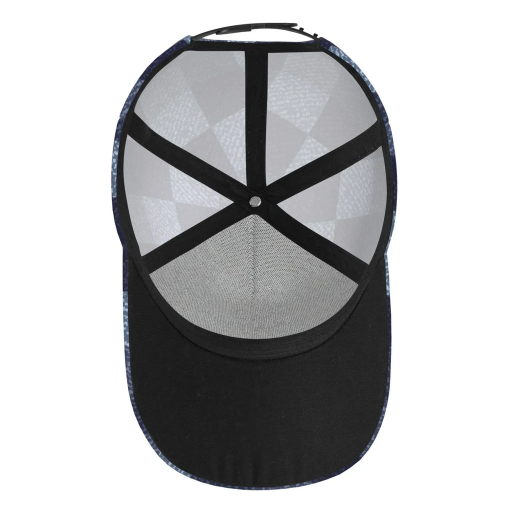 Balery Baseball Cap Adjustable Sizeize for Running Workouts and Outdoor Activities All Sizeeasons Dad Hat(Blue Gingham Buffalo Check)