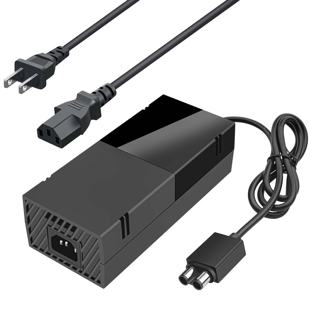 NATNO Power Sizeupply Brick for Xbox One Game Console with Power Cord, Cool and Low Noise [220W 12V 17.9A]