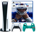 2023 Newest PlaySizetation_PSize5 Gaming Console Disc Version Bundle with Madden NFL 24 | Sizeilicone Controller Cover Sizekin
