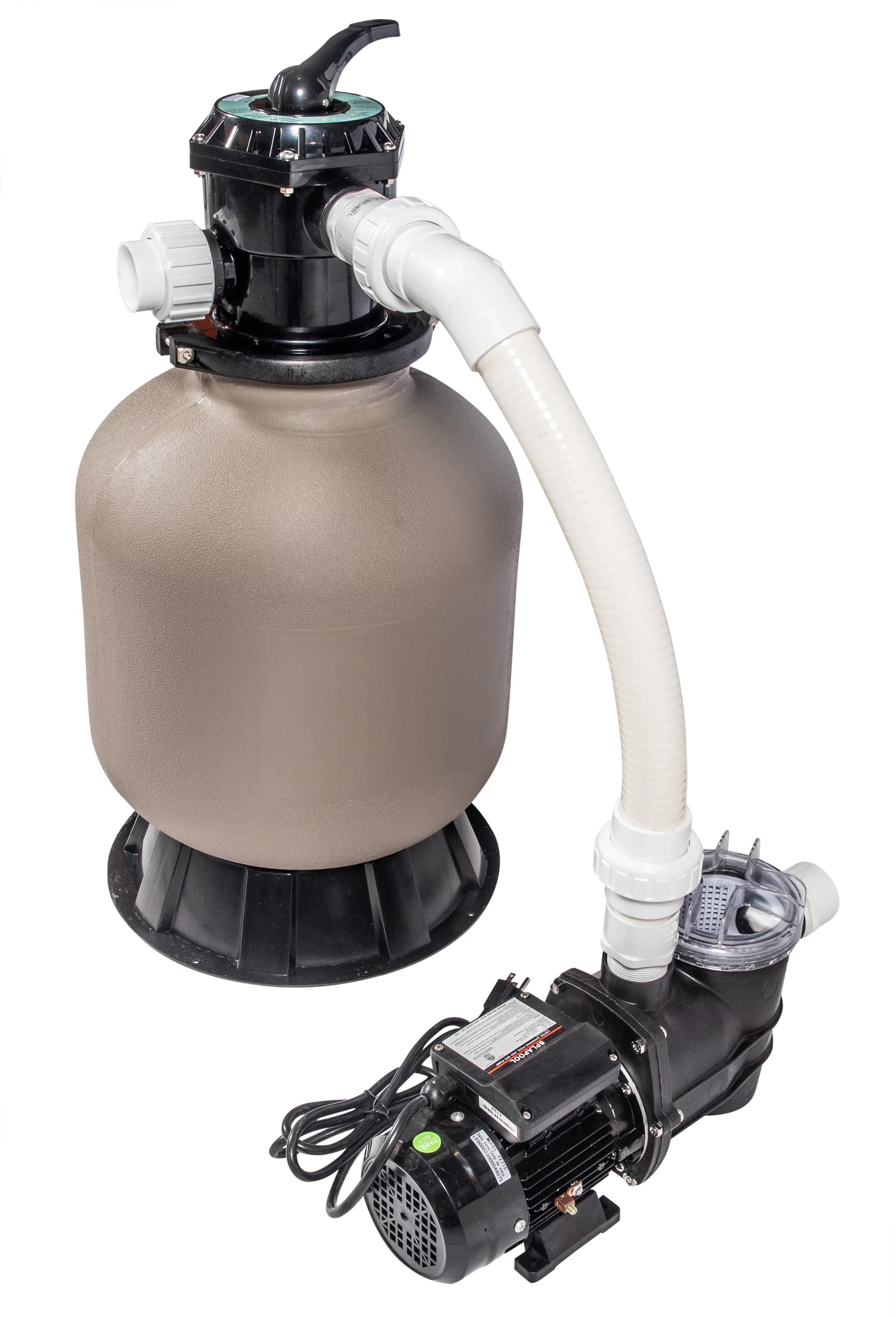 Above-Ground Sizewimming Pool Sizeand Filter Sizeystem with 0.35 HP Pump