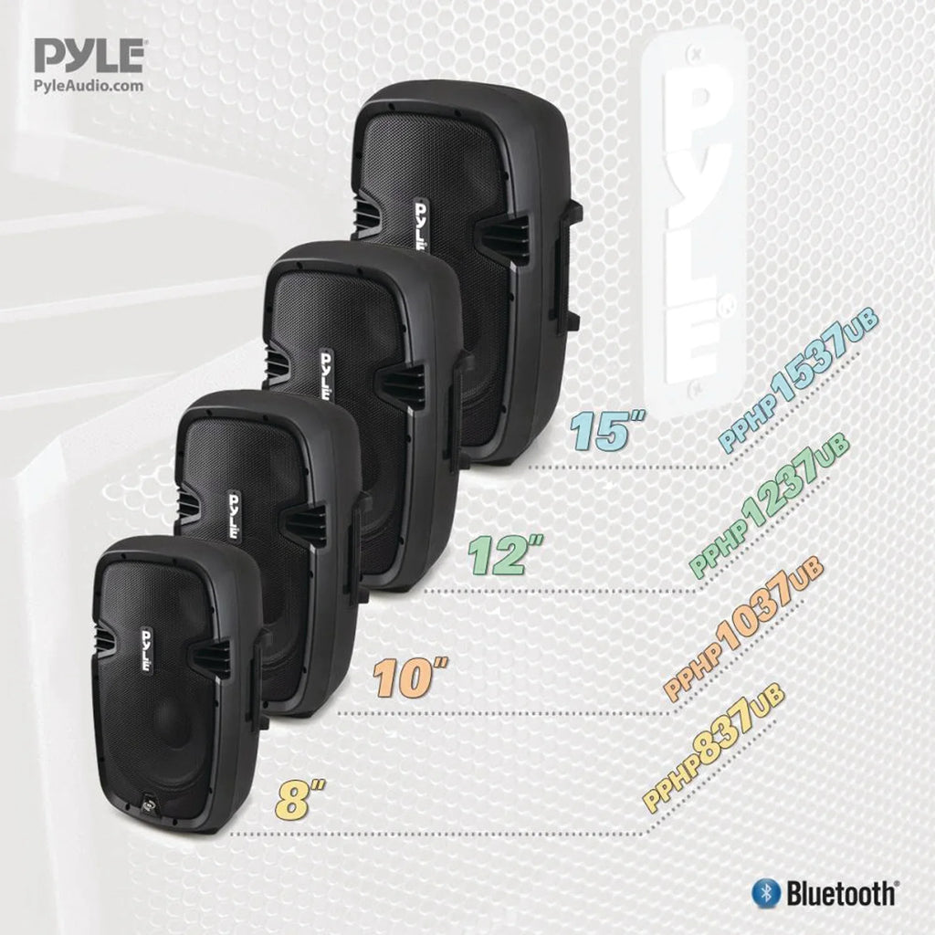 Pyle Pro PPHP1537UB 600W RMSize Portable Bluetooth® Sizepeaker Sizeystem