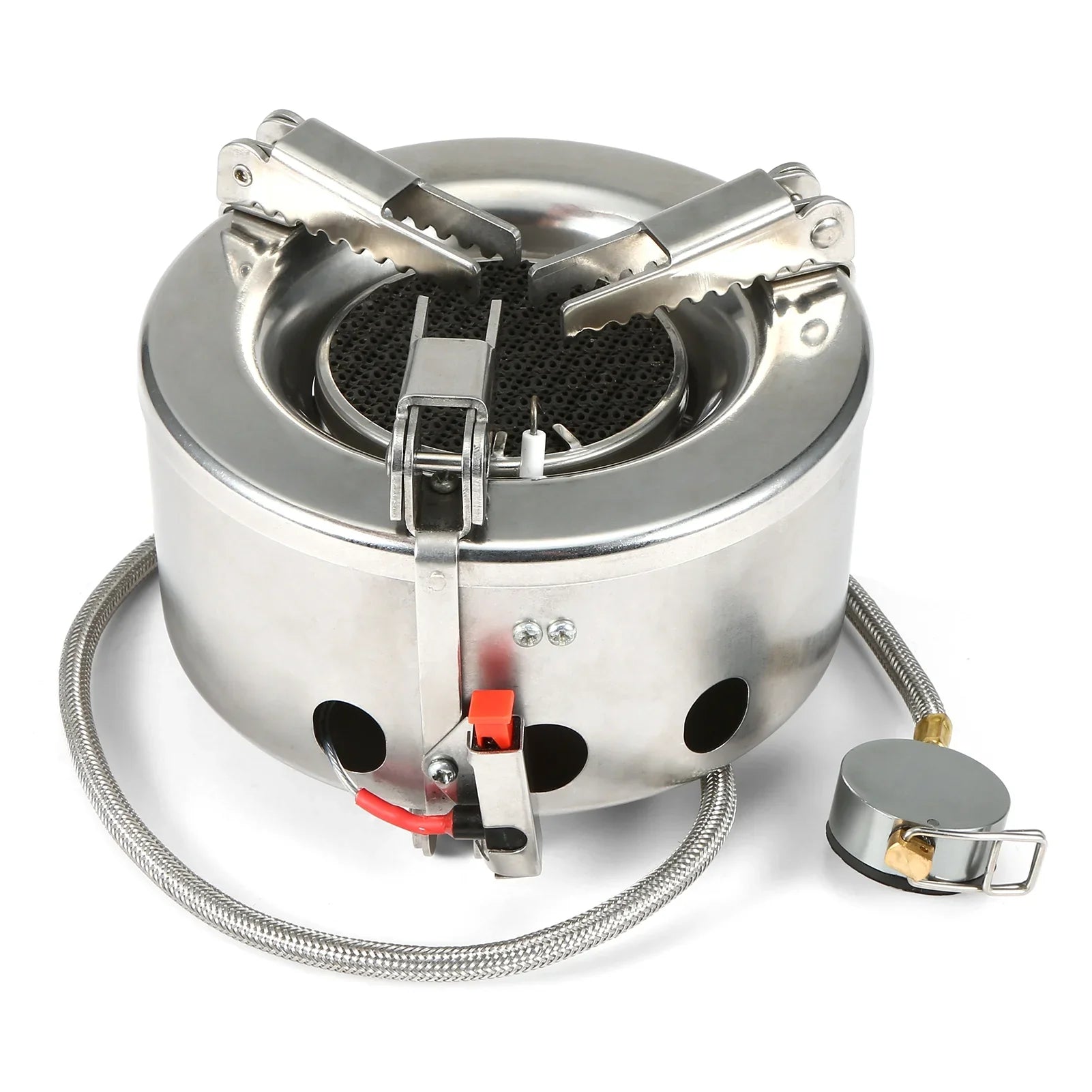 Maboto 6000W Camping Gas Windproof Foldable Backpacking Hiking Outdoor Cooking with Piezo Ignition