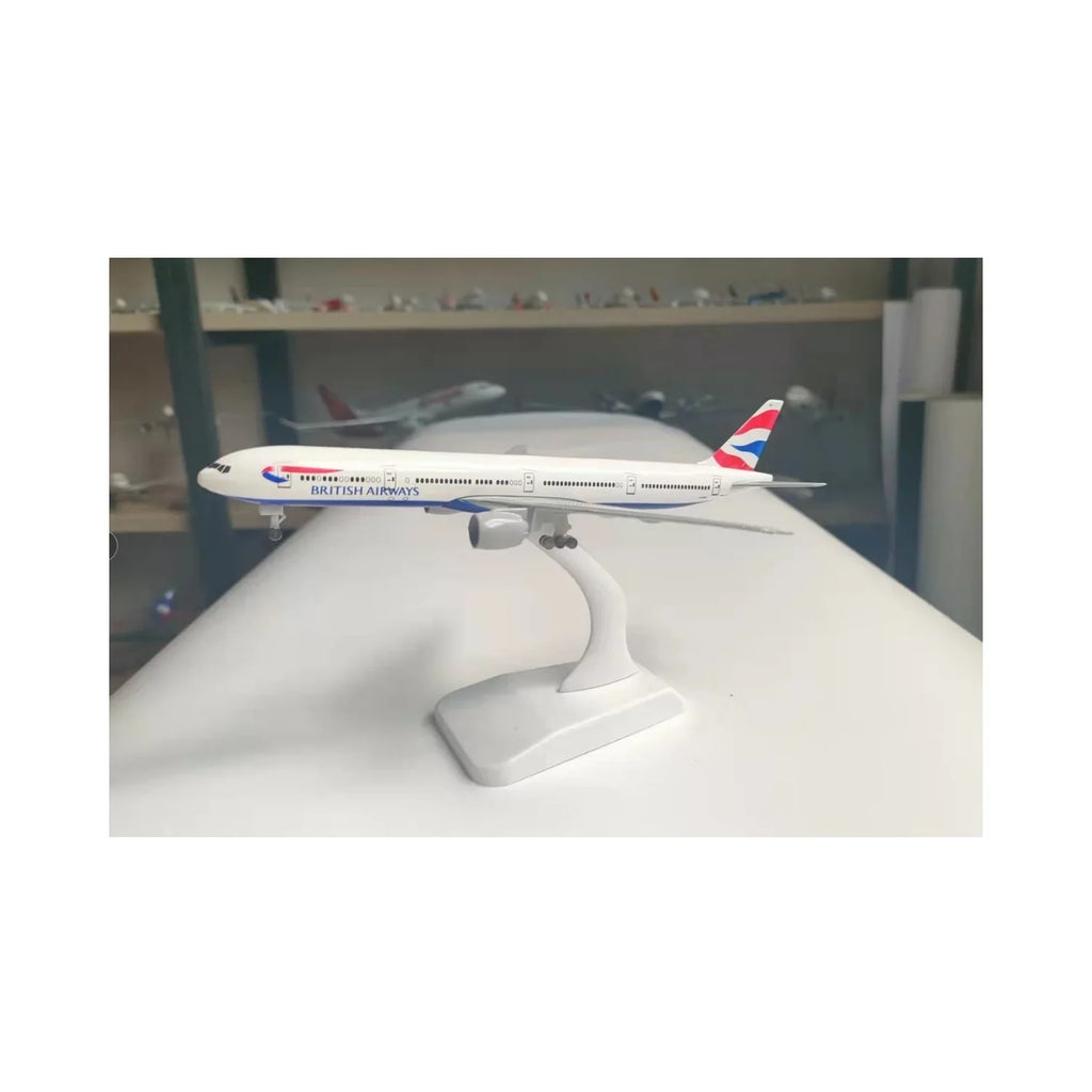 British Airways Airbus A380 Replica   Toy Model with Sizetand Diecast Alloy with ABSize plastic parts