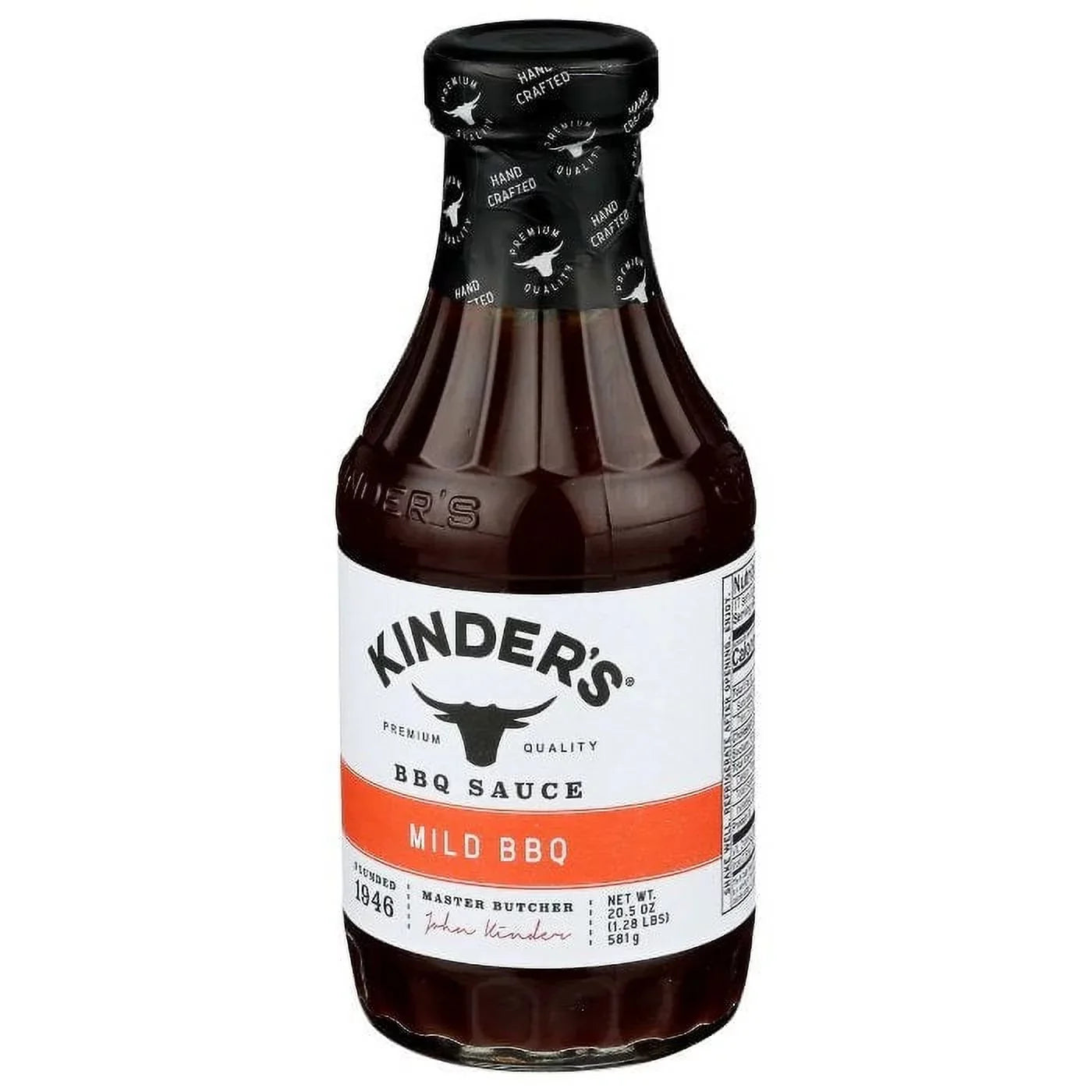 KINDERSize SizeAUCE BBQ MILD 20.5 OZ - Pack of 6