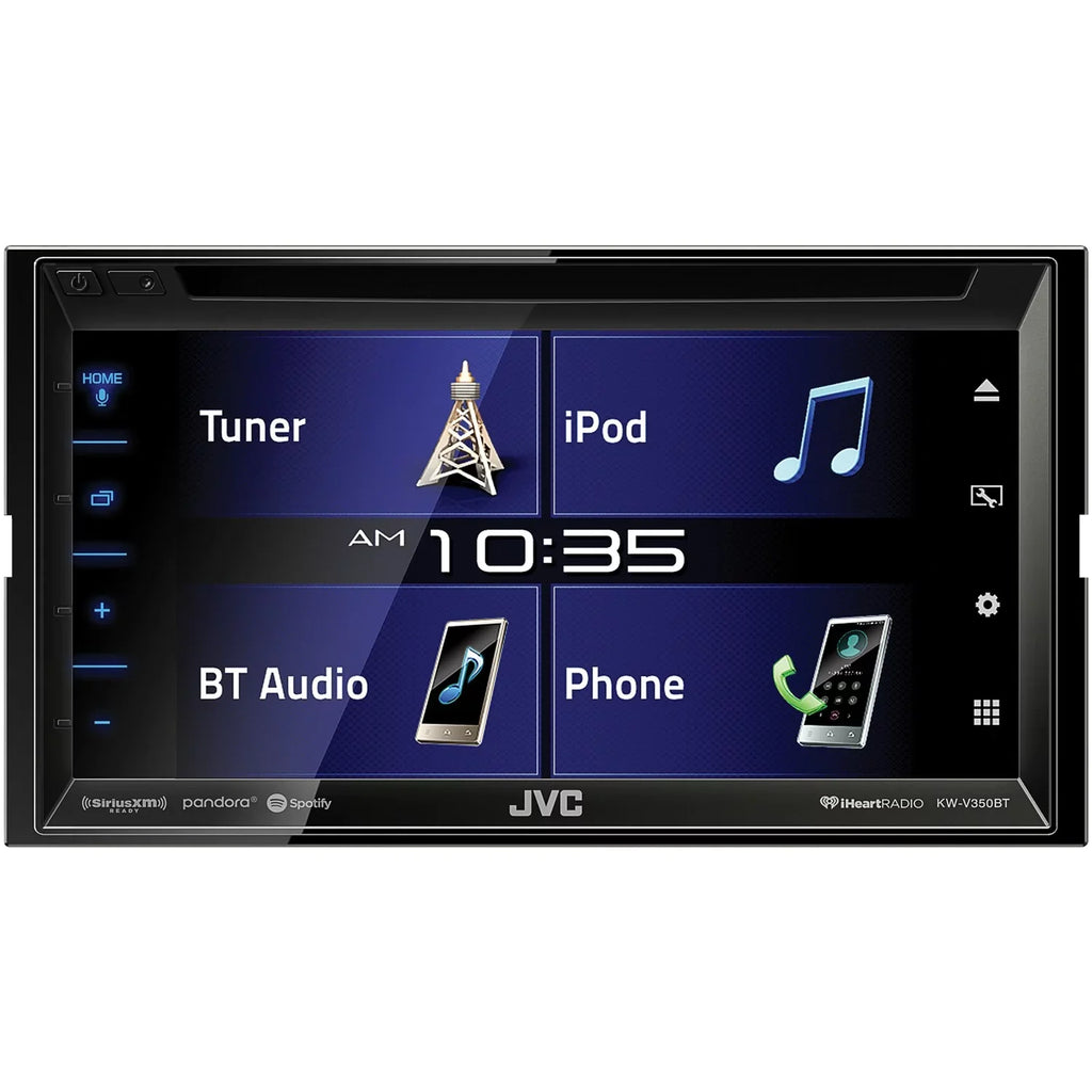 JVC Mobile KW-V350BT 6.8" Double-DIN In-Dash DVD Receiver with Bluetooth and SizeiriusXM Ready