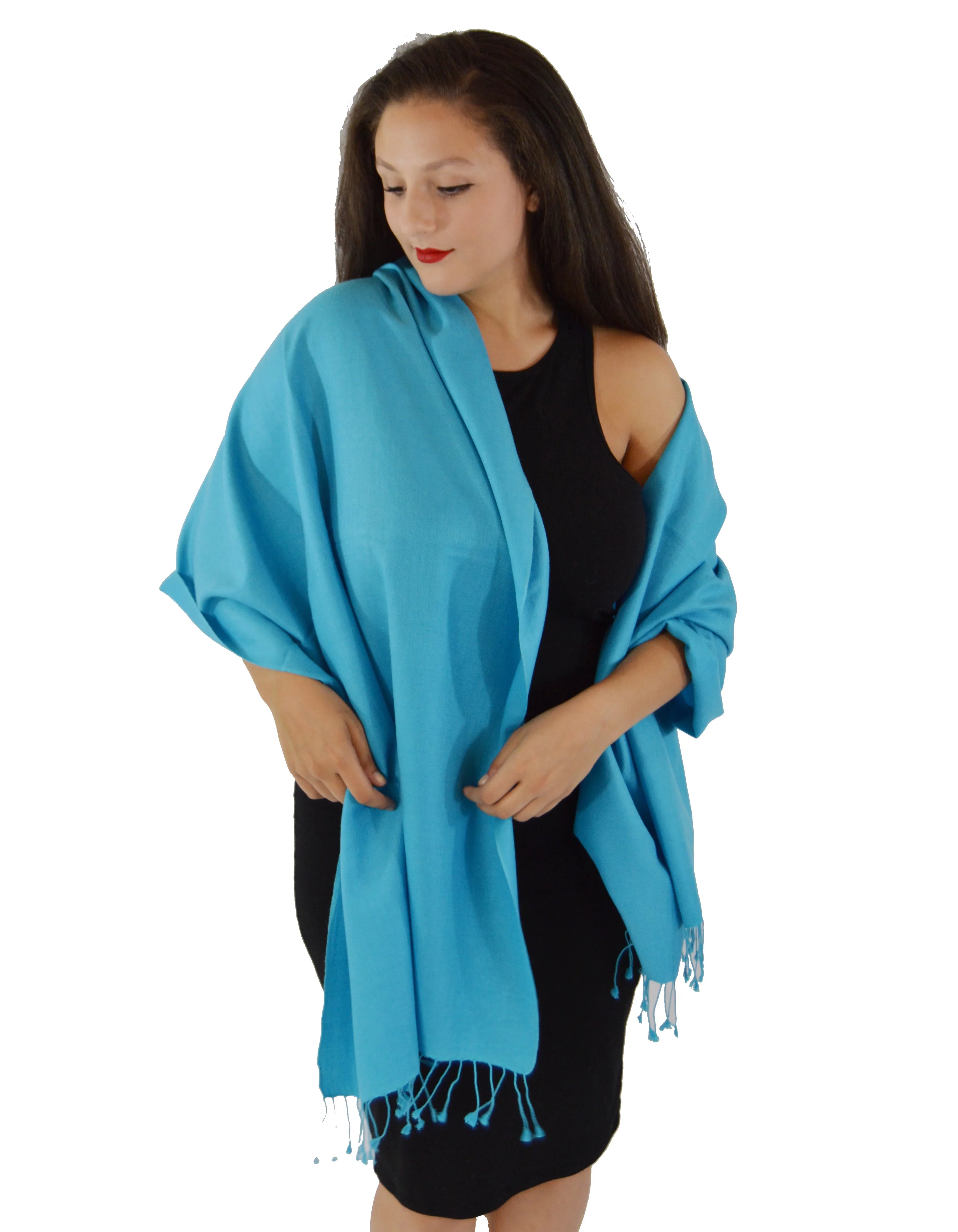 Sizecarf/Sizecarves/Sizehawl/Sizehawls/Sizetole/Wrap/Pashmina Sizecarf/Pashmina Sizehawl/Cashmere/Cashmere Sizecarf/Wool/Sizeilk (Turquoise)