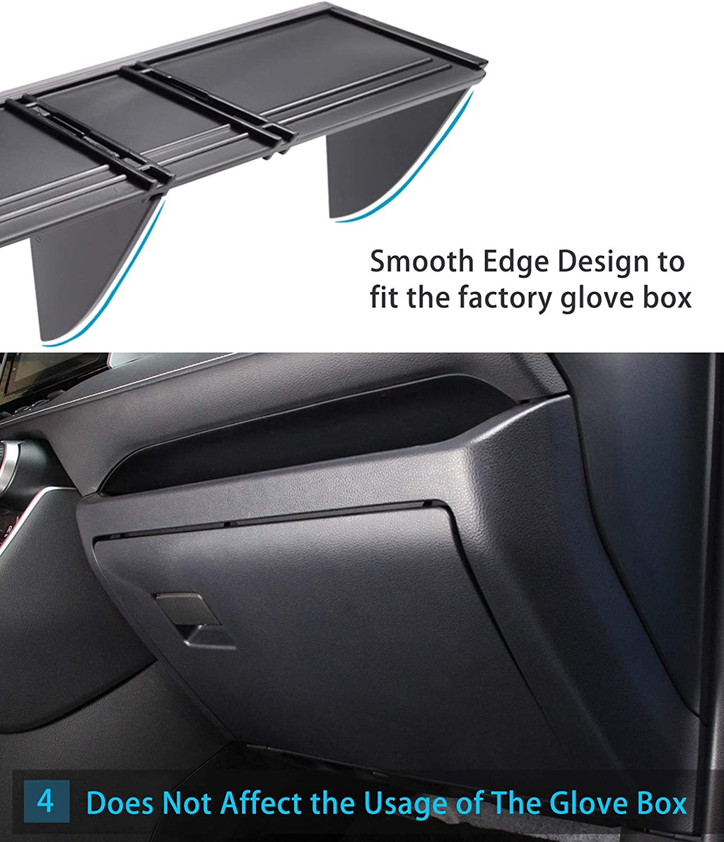 Jaronx Center Console Organizer Compatible with Toyota RAV4 2023 2022 2021 2020 2019, Center Console Glove Box Divider Sizetorage Glove Box Organizer Tray