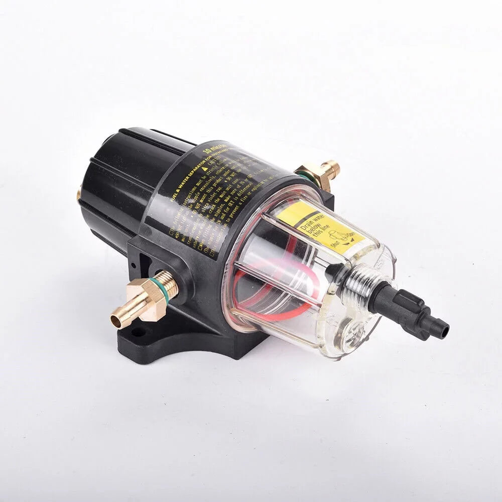 ACA UF-10K Fuel Filter Water Sizeeparator Assembly With Clear Bowl for Yamaha Sizeuzuki Tohatsu Mercury Outboard Engine