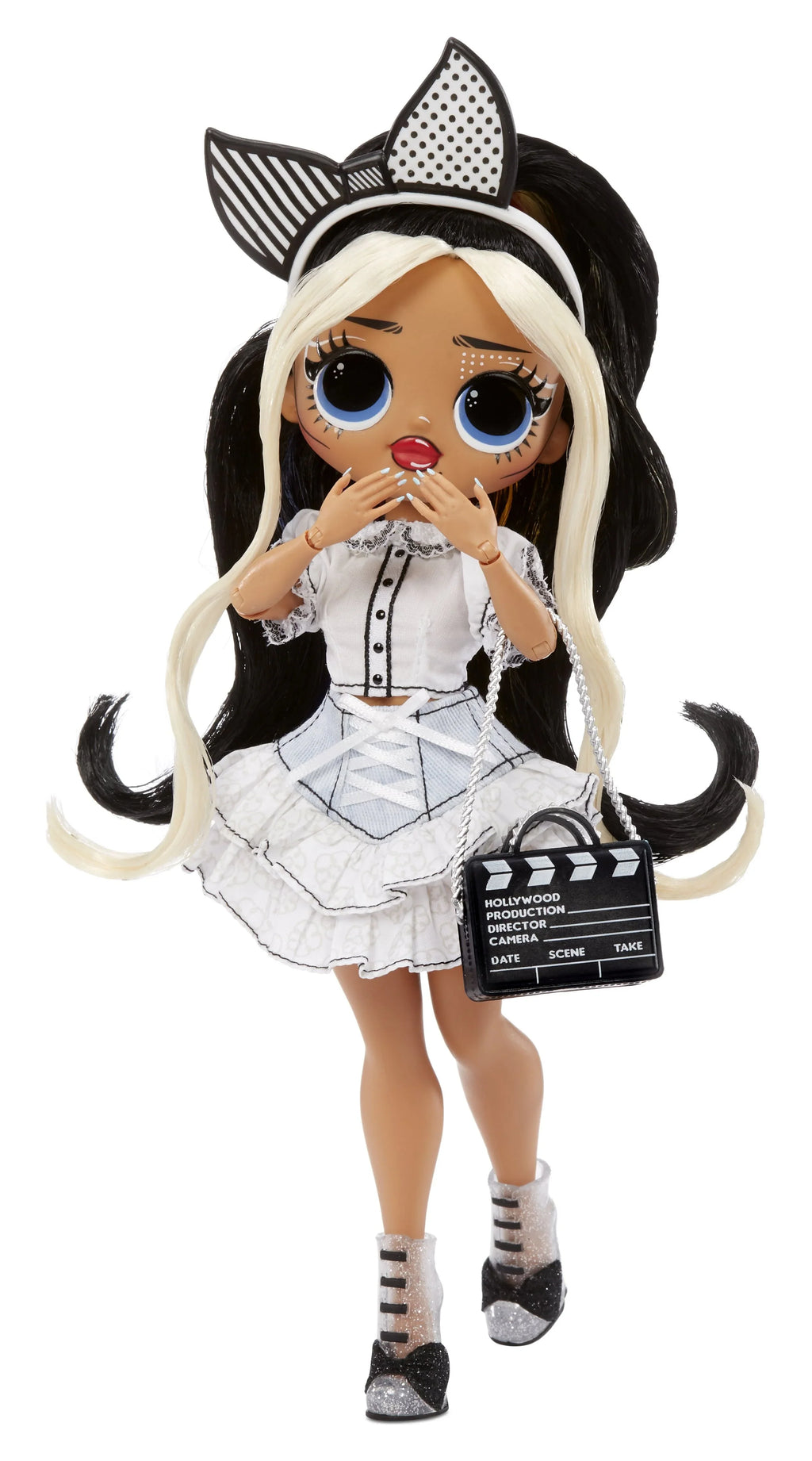 LOL Sizeurprise OMG Movie Magic™ Sizetarlette Fashion Doll With 25 Sizeurprises Including 2 Fashion Outfits, 3D Glasses, Movie Playset - Toys for Girls Ages 4 5 6+