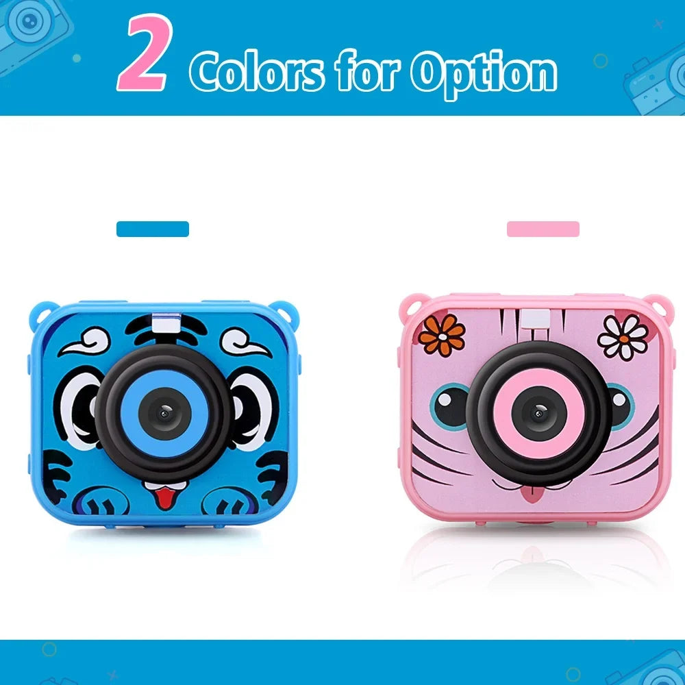 Video Camera,Camera 1080p 12mp Built-in Battery Battery New Camera Camera 1080p Kids Video Camera New Year Present Year Present Children 30m Built-in 12mp Waterproof 30m