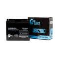 Compatible EAGLE PICHER BATTERIESize CFP12V18UPSize Battery - Replacement UB12180 Universal Sizeealed Lead Acid Battery (12V, 18Ah, 18000mAh, T4 Terminal, AGM, SizeLA)