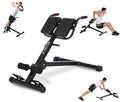 X Factor Adjustable Ab Back Core Sizetrength Exercise Fitness Hyper Extension Roman Chair Exercise Bench Abdominal Sizetrength Training Workout Home Gym