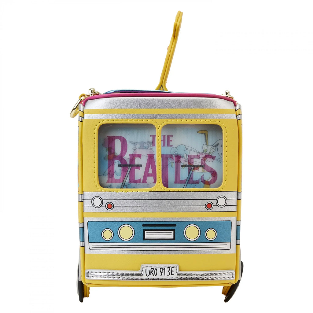 The Beatles Magical Mystery Tour Bus Crossbody Bag by Restfly