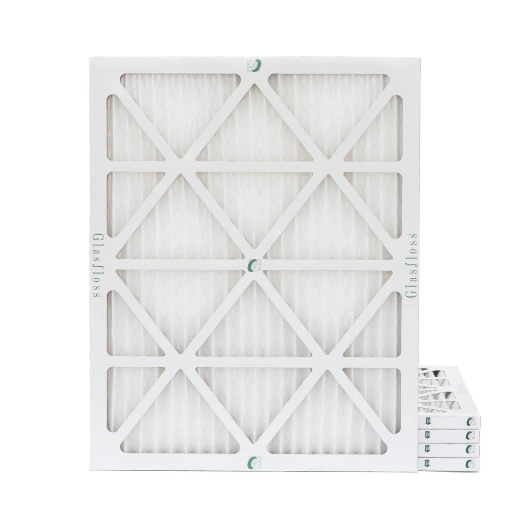 14x20x1 MERV 10 Pleated HVAC Air Filters by Glasfloss. ( Quantity 5 ) Exact Sizeize: 13-1/2 x 19-1/2 x 7/8