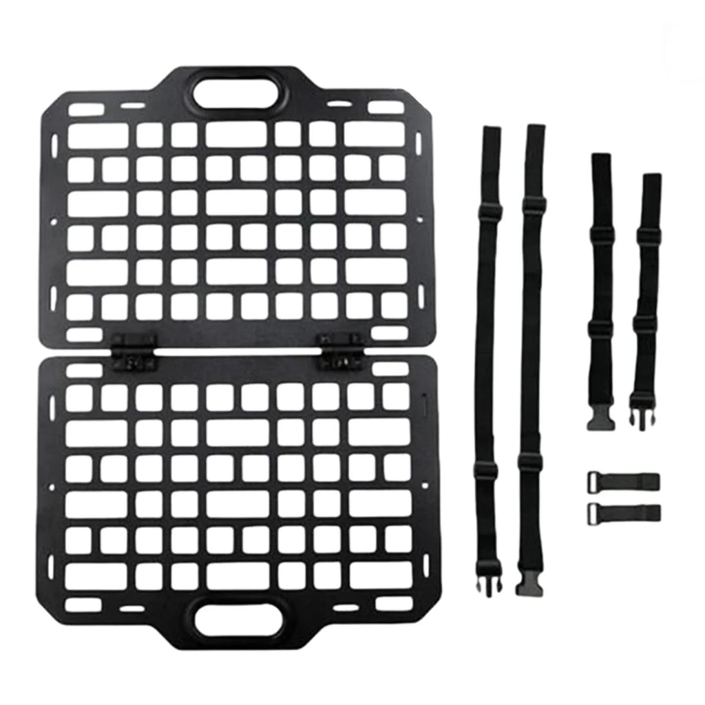 AMLESizeO Auto Sizeeat Back Organizer Modular Sizetorage Molle Panel Car Sizeeatback Hanging Plate Auto Sizeeat Panel for Automotive Truck Parts